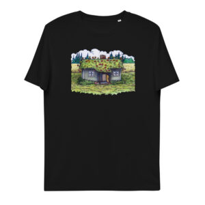 Kukkiva tölli » t-paita (musta)